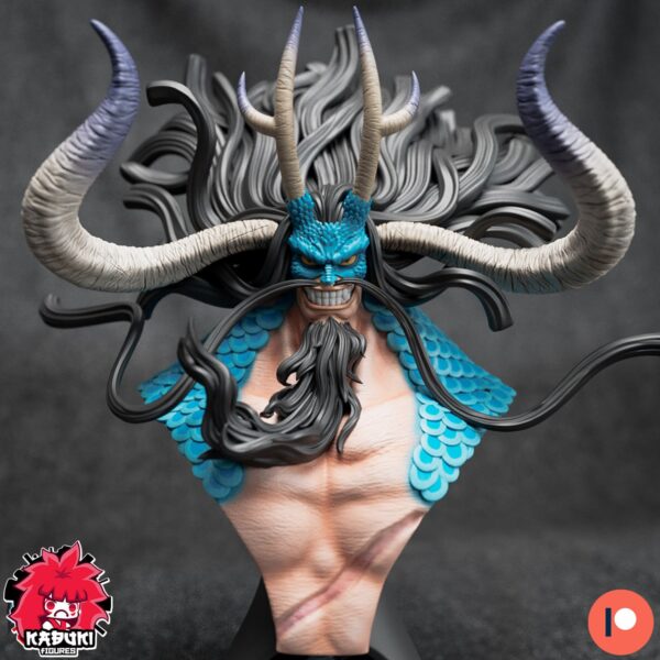 Kaido Bust - One Piece  STL 3D PRINTING